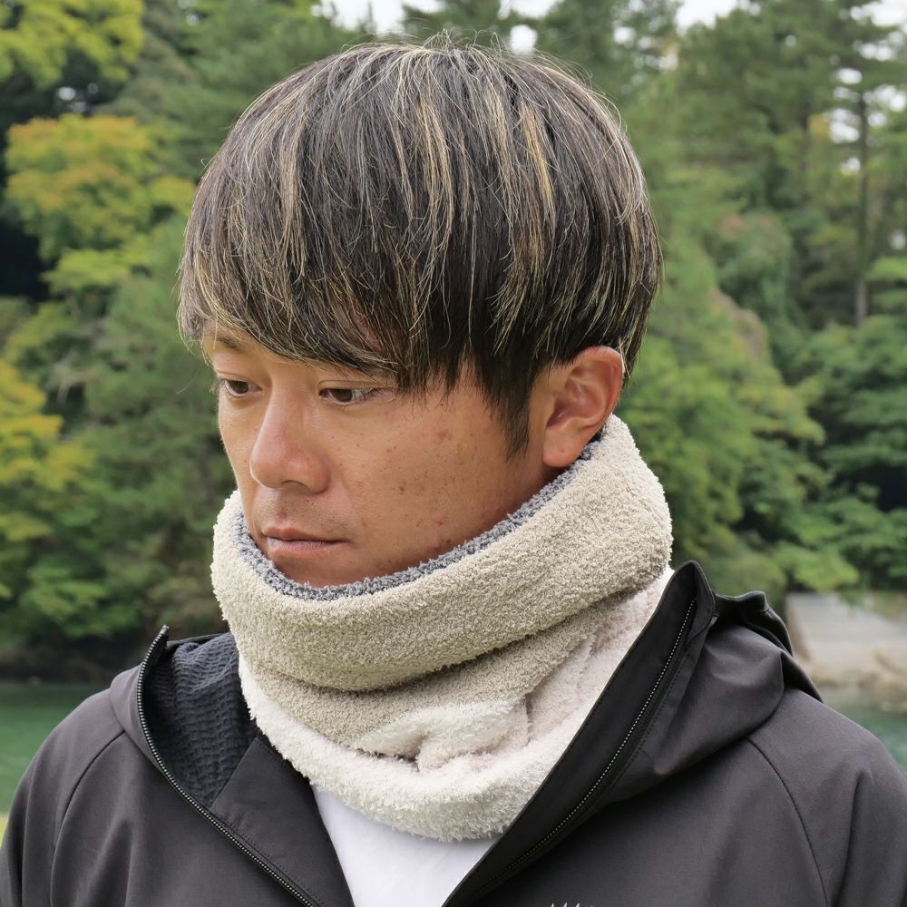 【新品　未使用】プーアボーテ　光電子　ネックウォーマー 光電子® FOURON モコネックウォーマー | FREEKNOT（フリーノット