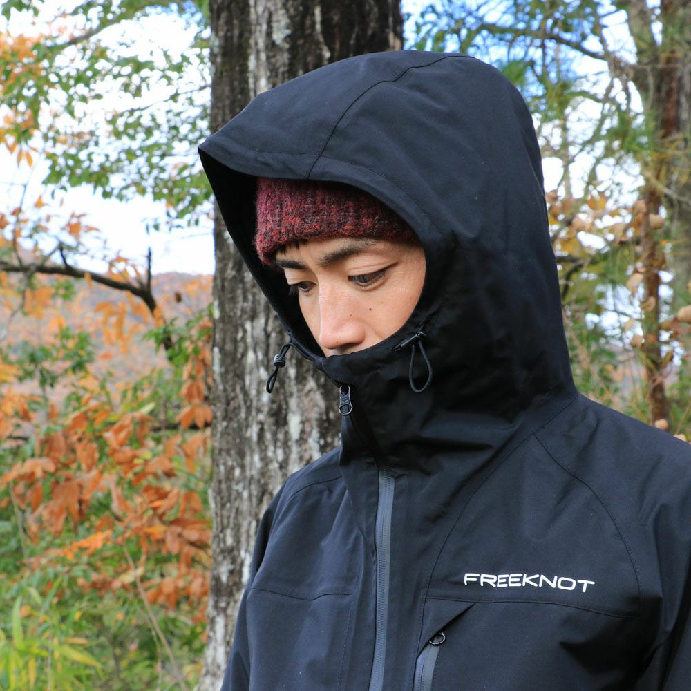 FREEKNOT フリーノット　防水アウター 防寒着LL ブルー 30％OFF】 【WEB限定】SOLFIBER® FOURON 防水防寒ジャケットⅡ