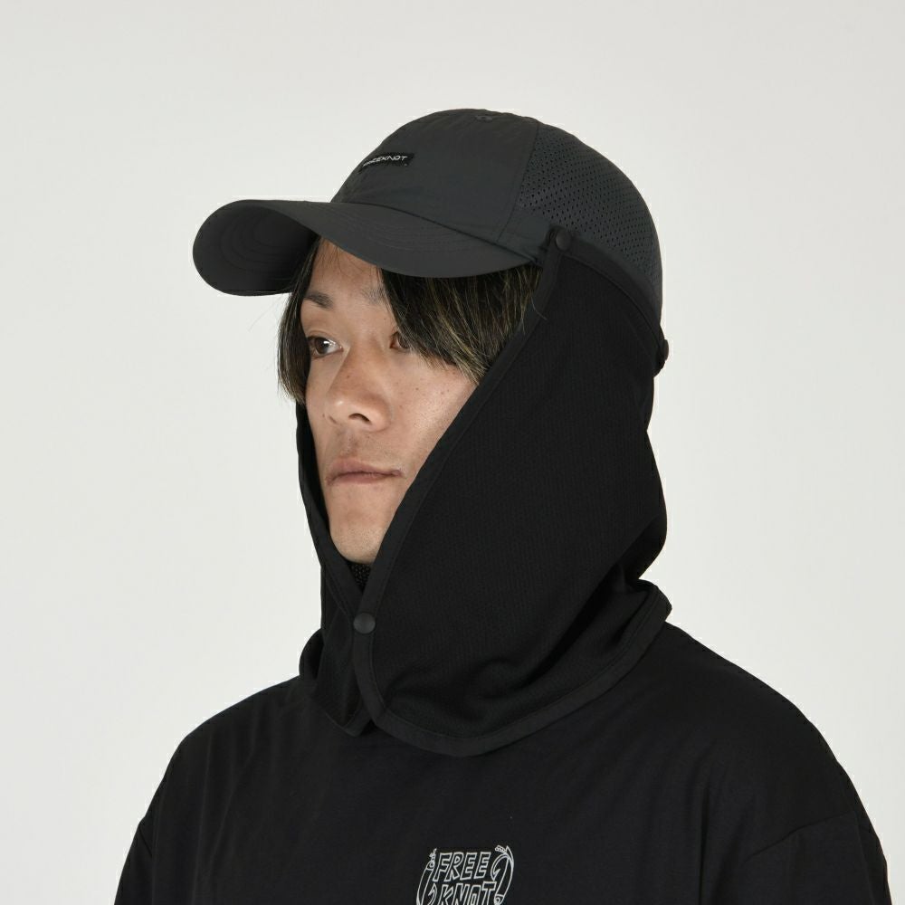 dulse1000 CCH-002 ブラック キャップ デュアリグ（DUARIG）（メンズ、レディース）レーザーカット メッシュ